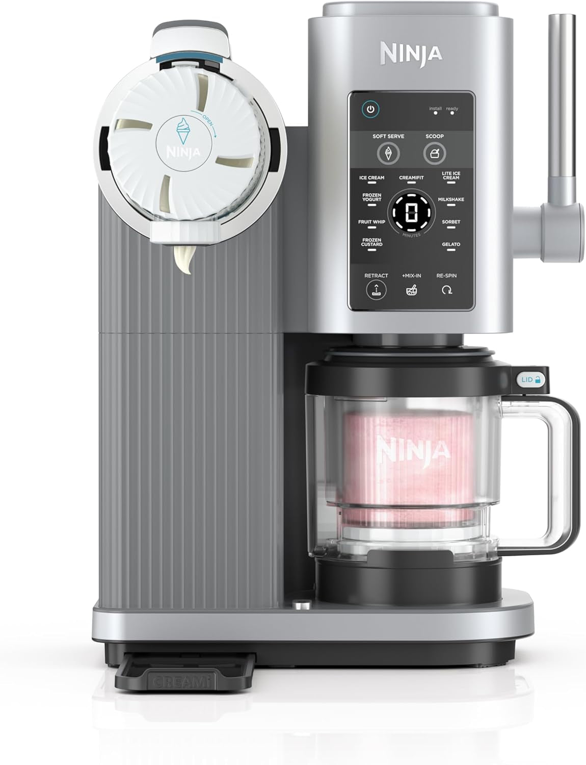 Swirl by Creami – Machine à Glace et Crème Glacée Soft Serve 13-en-1 avec Programmes Personnalisés