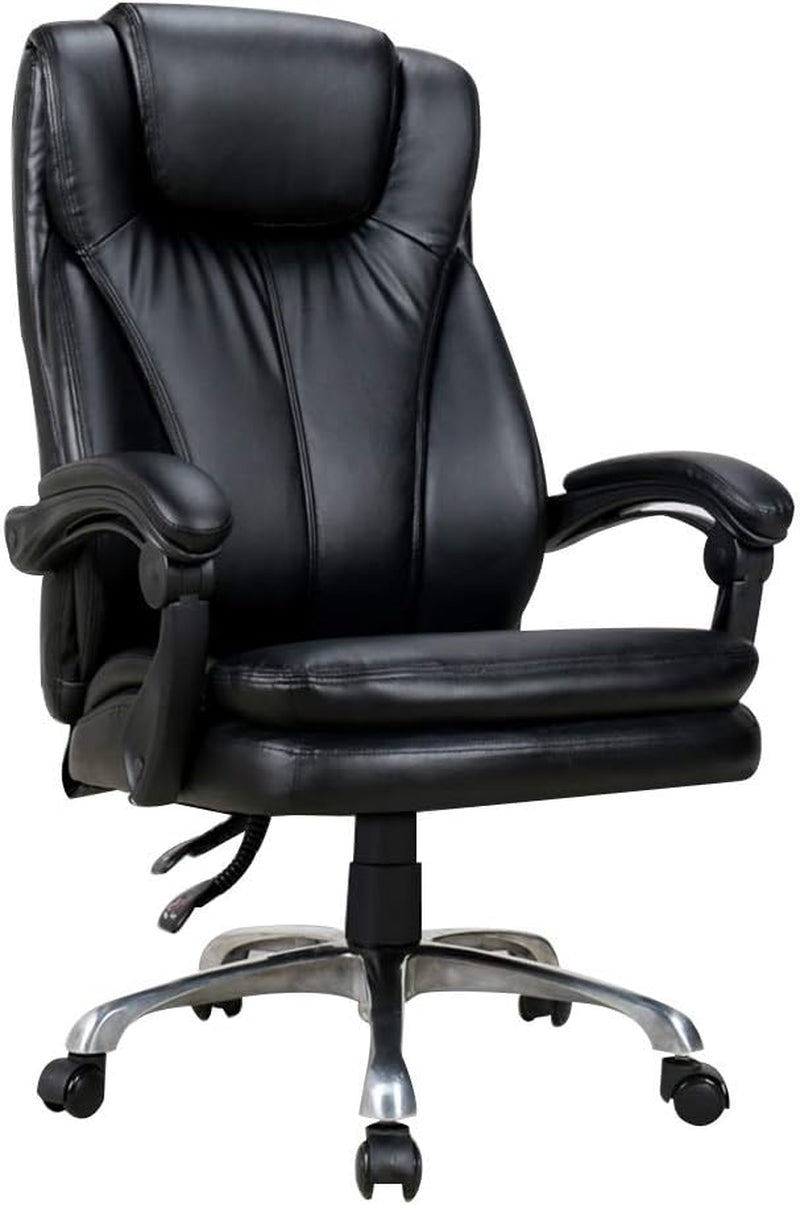 Chaise de Bureau Ergonomique en Cuir PU – Confort et Style pour Vos Journées de Travail