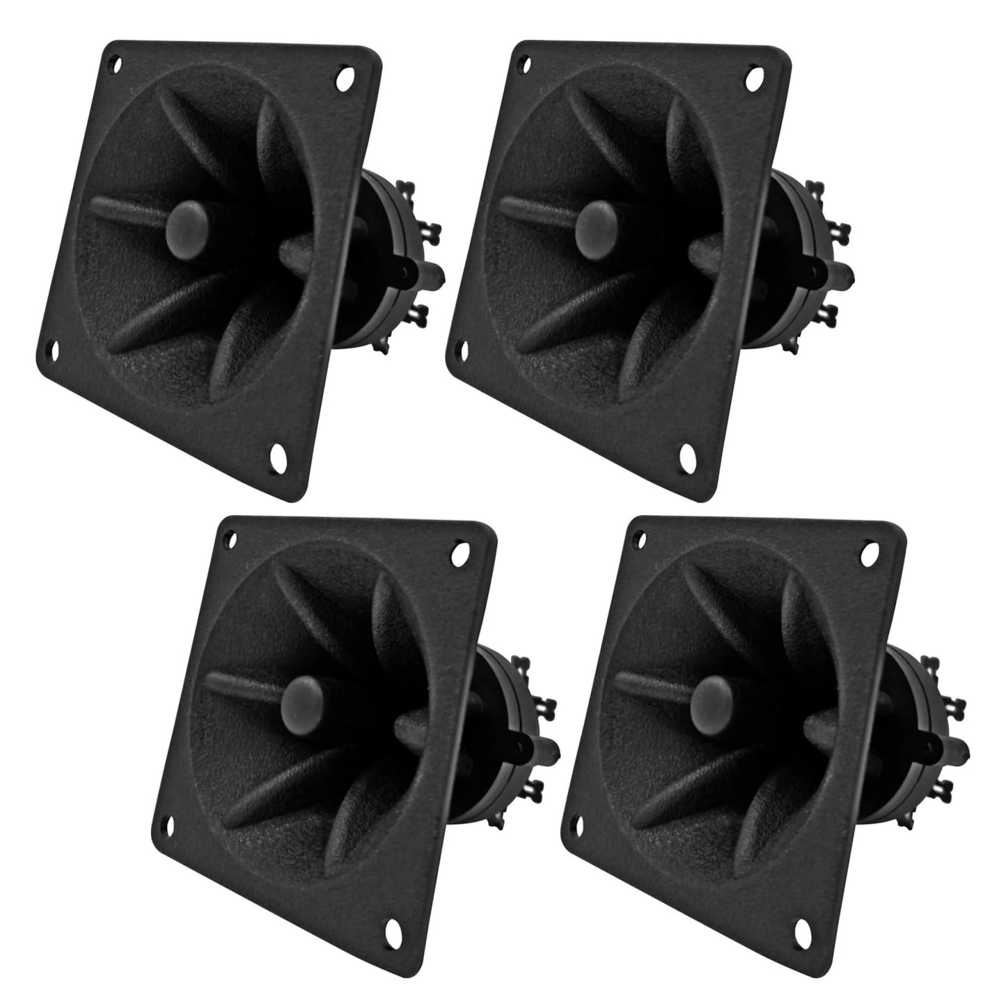 Tweeter 5Core 3,25" x 3,25" 40W Composant Carré Remplacement Super Horn Haute Puissance