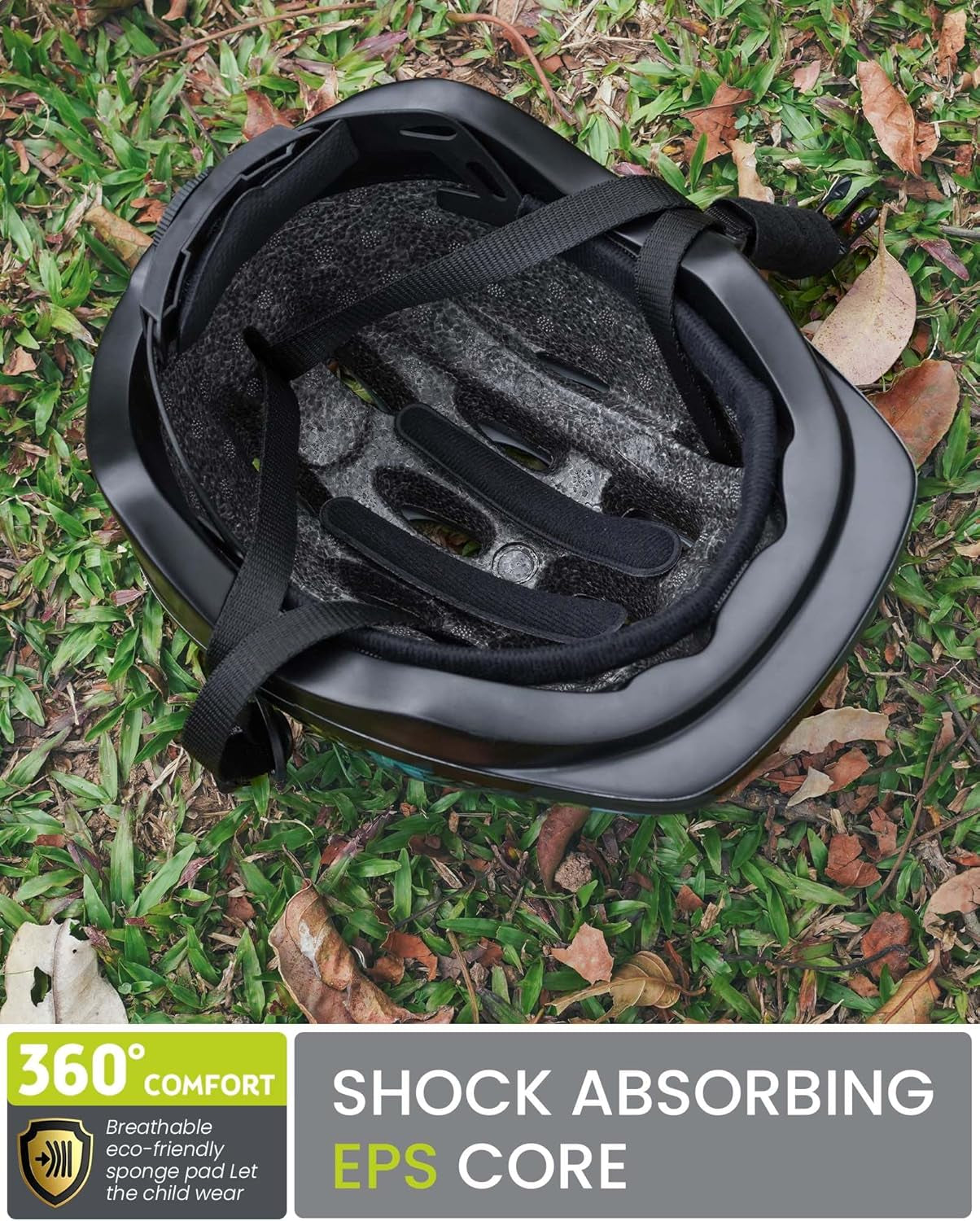 Casque de vélo pour enfants - des tailles pour tout-petits aux jeunes - Casque de sécurité réglable Unicorn pour enfants (3 à 15 ans)