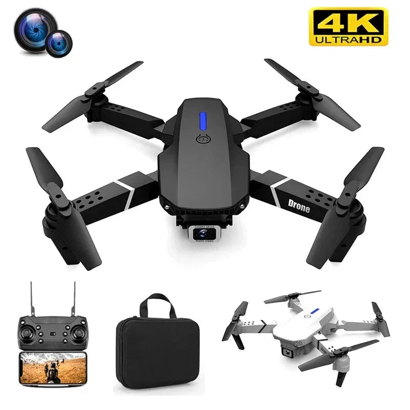 🚀 Prenez votre envol avec le Drone Pliable E88 Pro – Performance et Plaisir au Rendez-vous ! 🚀