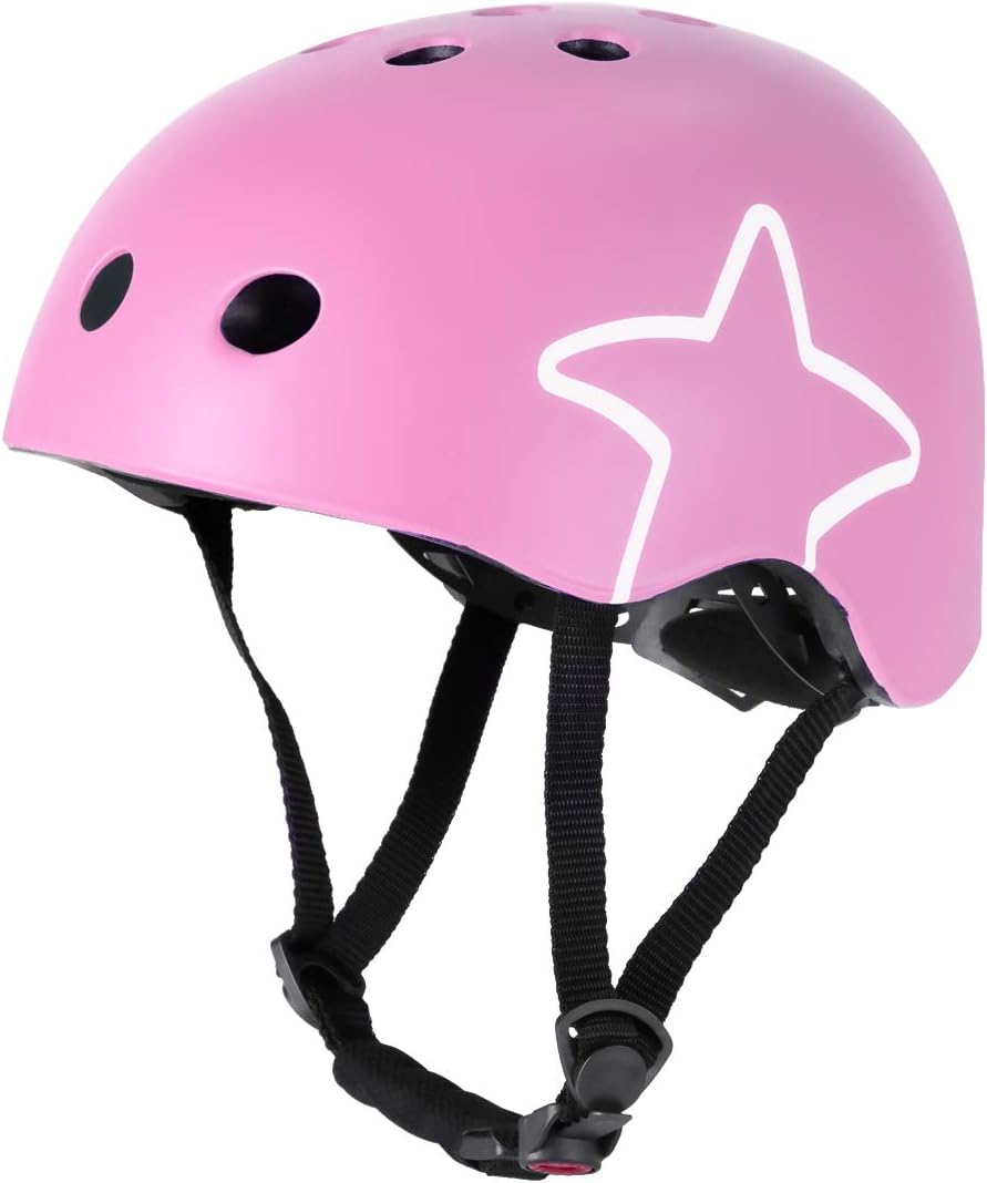 Casque de vélo pour enfants DRBIKE pour tout-petits et enfants de 3 à 8 ans, casque multisports réglable pour garçons et filles pour cyclisme, snowboard, roller, scooter, plusieurs couleurs