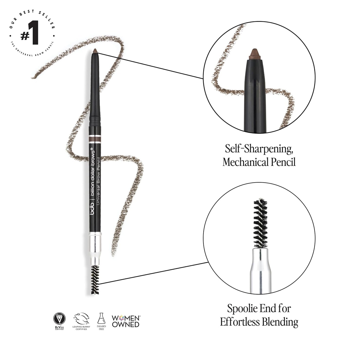 Crayon à Sourcils Universel – Précision & Facilité