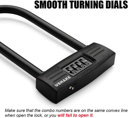 Antivol en U à Code pour Vélo, Trottinette & Portail – Ultra Résistant & Sans Clé 🔒