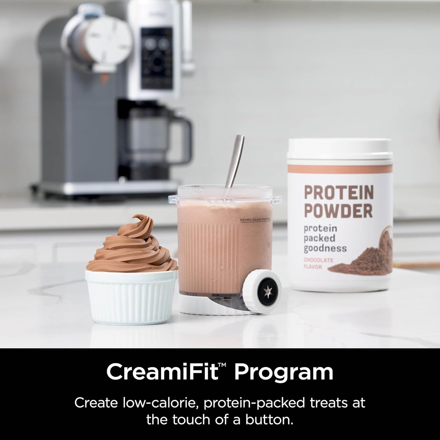 Swirl by Creami – Machine à Glace et Crème Glacée Soft Serve 13-en-1 avec Programmes Personnalisés