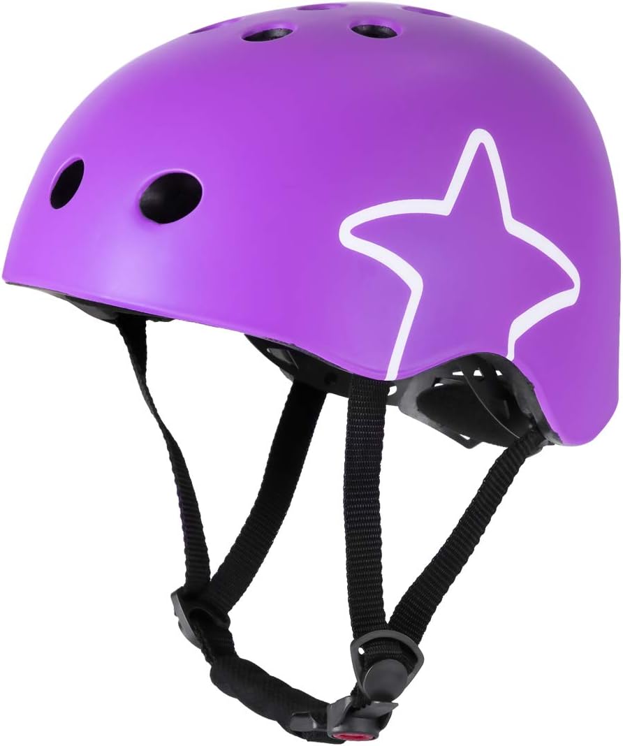 Casque de vélo pour enfants DRBIKE pour tout-petits et enfants de 3 à 8 ans, casque multisports réglable pour garçons et filles pour cyclisme, snowboard, roller, scooter, plusieurs couleurs