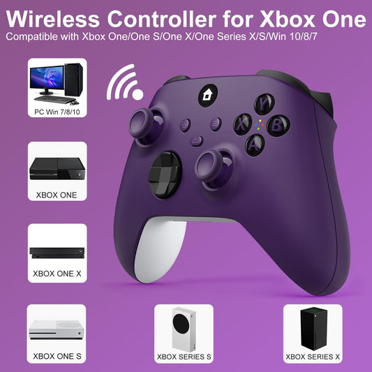 🎮 Manette Sans Fil Xbox – Violet (2.4 GHz, Compatible Xbox & PC)