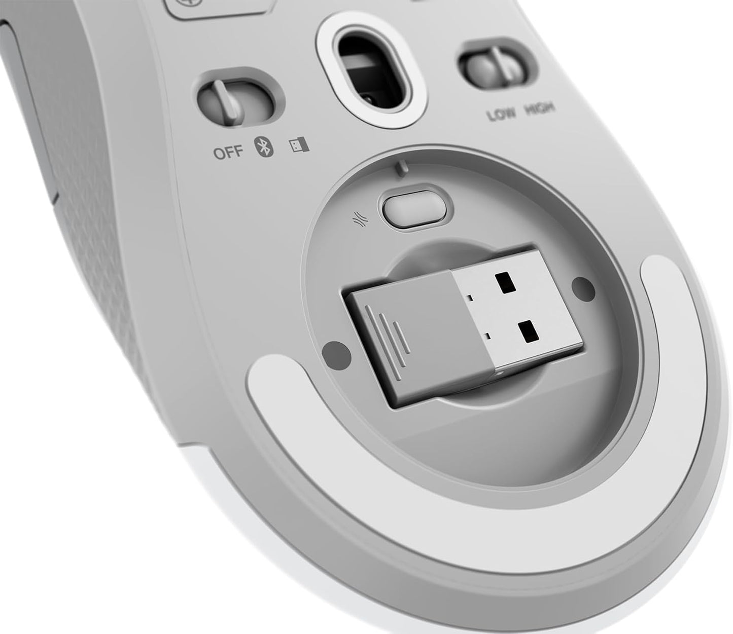 Souris de Jeu Sans Fil Legion M600 RGB – 16 000 DPI, 9 Boutons Programmables, Autonomie de Batterie de 200 Heures, Durabilité de 50 Millions de Clics – Souris Ambidextre (Stingray)