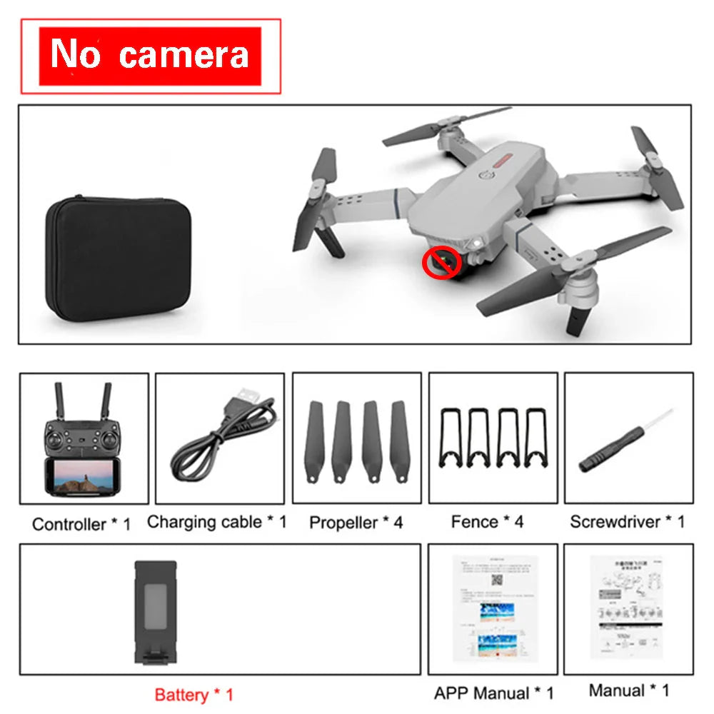 🚀 Prenez votre envol avec le Drone Pliable E88 Pro – Performance et Plaisir au Rendez-vous ! 🚀