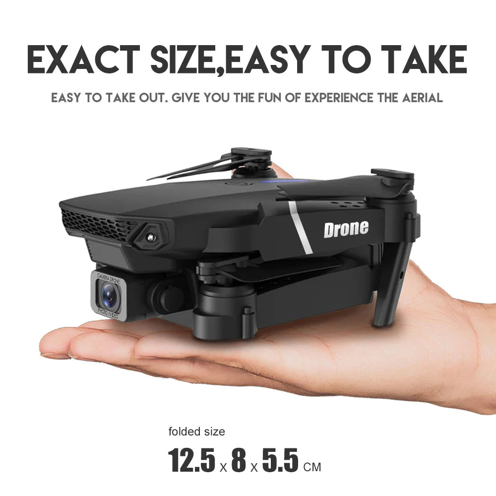 🚀 Prenez votre envol avec le Drone Pliable E88 Pro – Performance et Plaisir au Rendez-vous ! 🚀