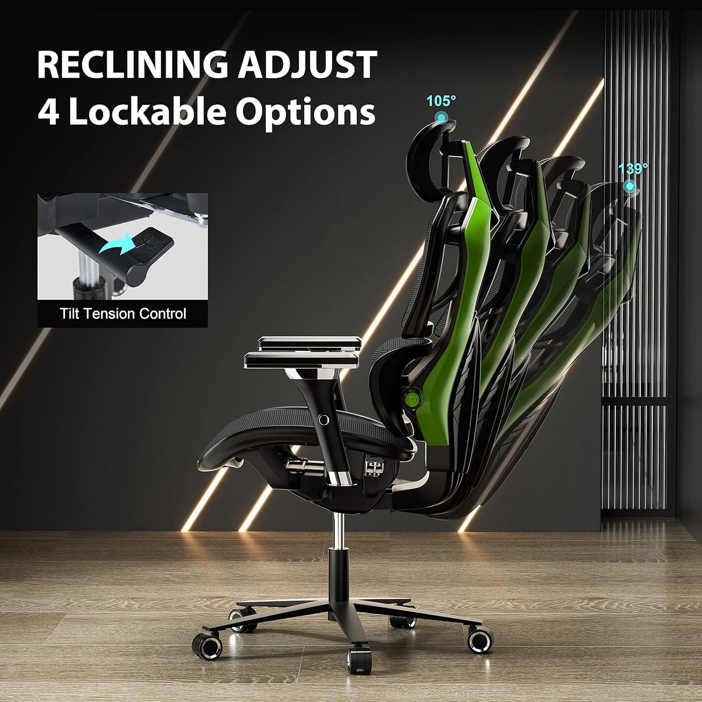 🔥 Plongez dans l’univers du gaming avec la chaise EUREKA ! 🔥