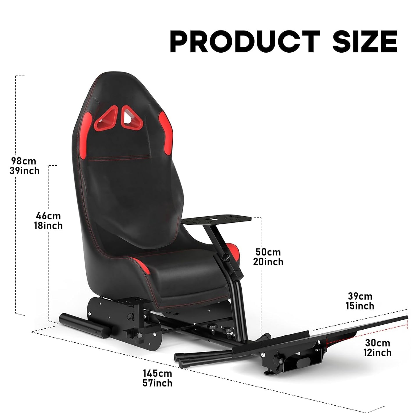 đ COCKPIT DE SIMULATION DE COURSE AVEC SIĂGE â Compatible Logitech & Thrustmaster đź