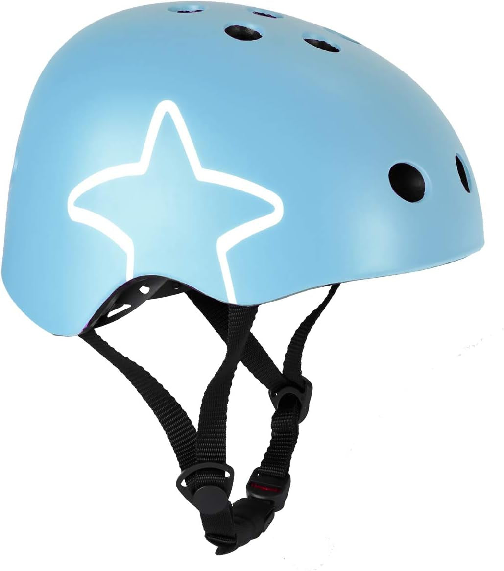 Casque de vélo pour enfants DRBIKE pour tout-petits et enfants de 3 à 8 ans, casque multisports réglable pour garçons et filles pour cyclisme, snowboard, roller, scooter, plusieurs couleurs