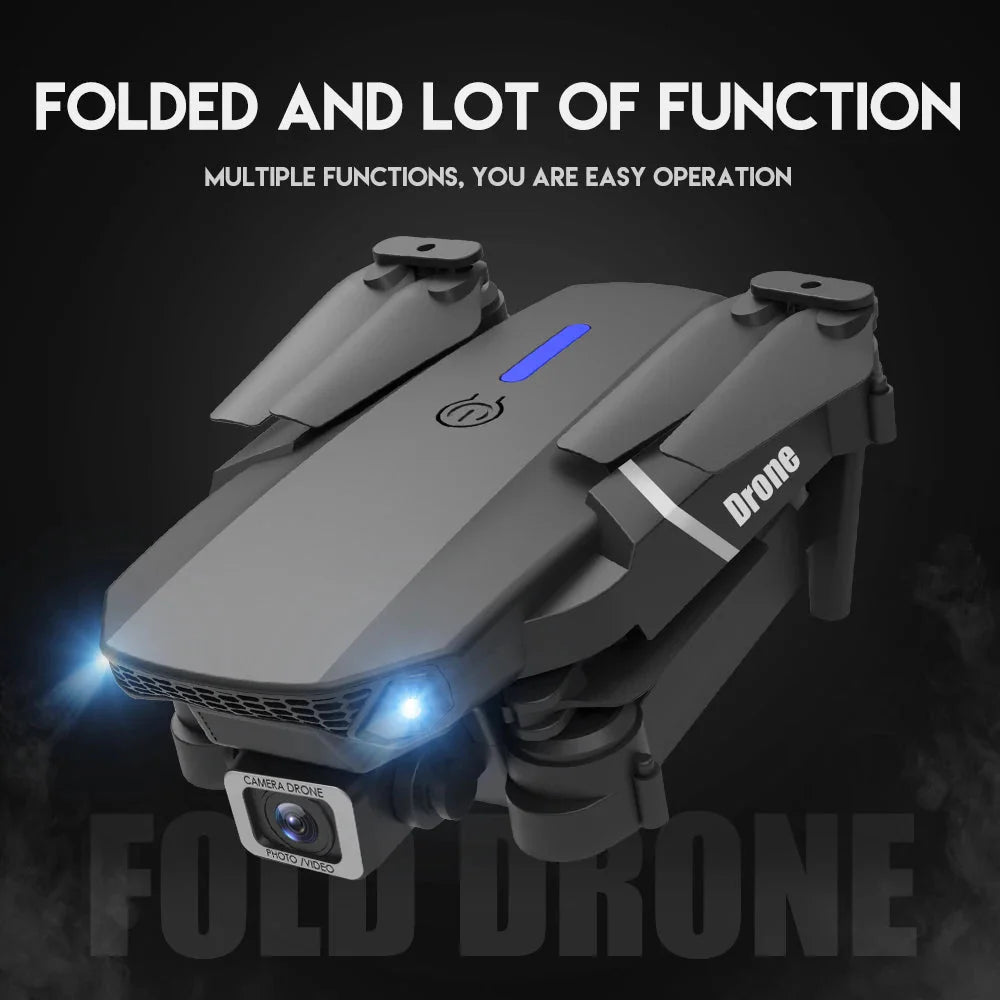 🚀 Prenez votre envol avec le Drone Pliable E88 Pro – Performance et Plaisir au Rendez-vous ! 🚀