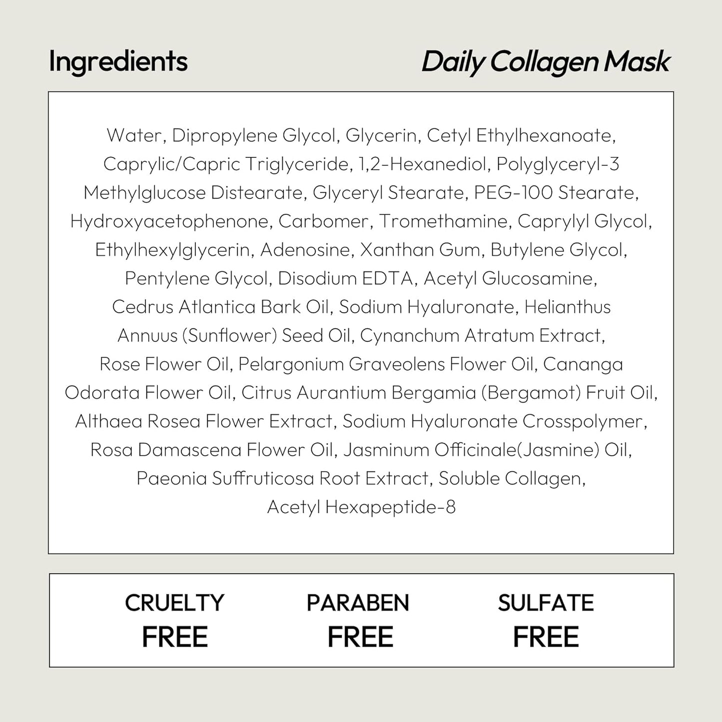 Masque en Tissu PT Cell Infusé aux Peptides de Collagène – Pour une Peau Lisse et Rajeunie