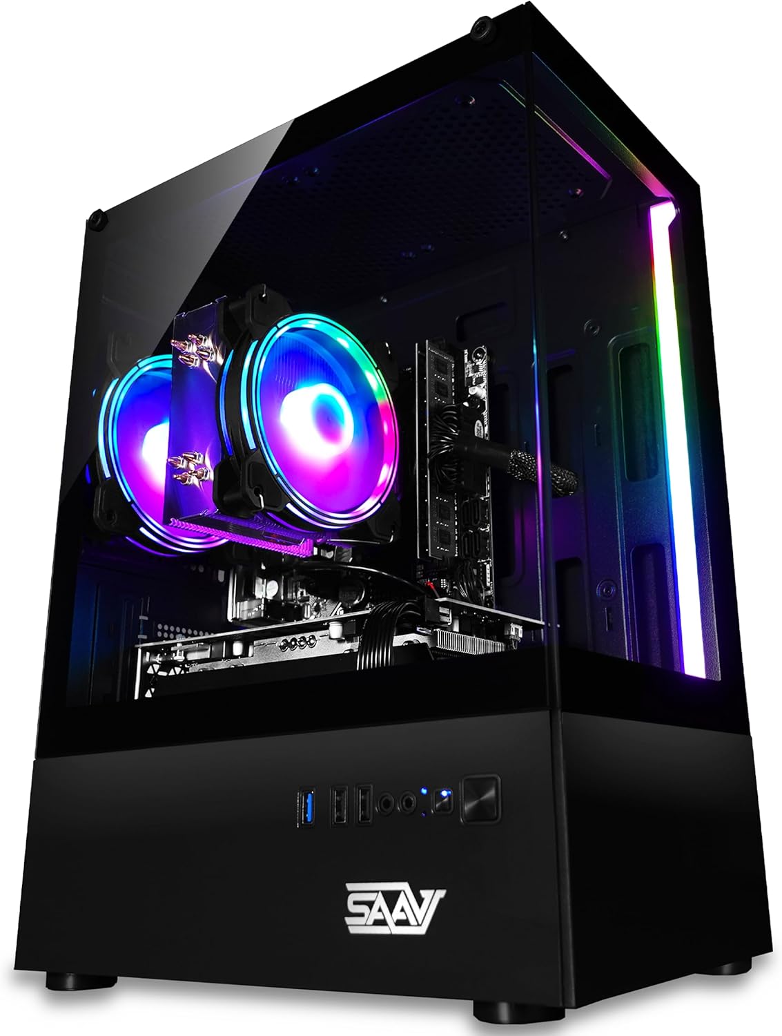 SAAV X1 Prebuilt Gaming PC Desktop