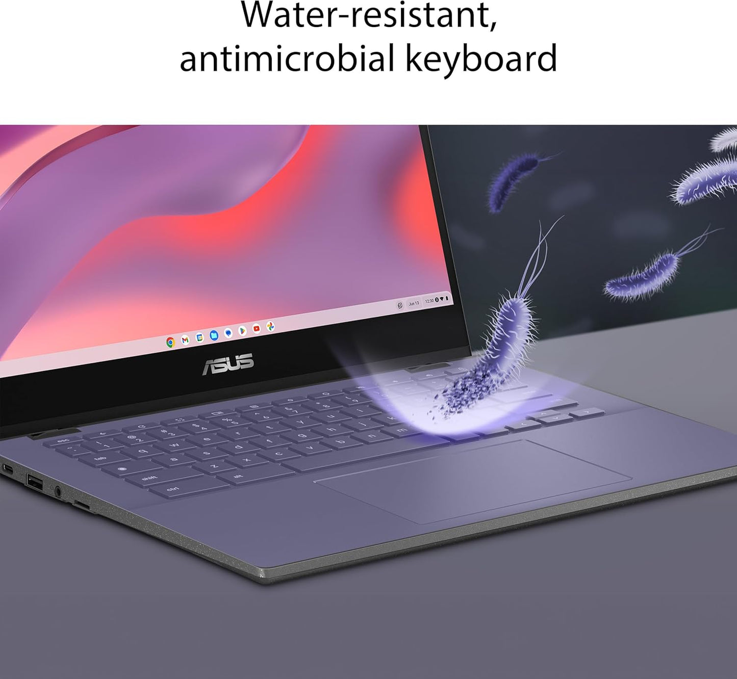 ASUS Chromebook CM14 – 14" HD | Mémoire 4 Go | Stockage 64 Go | Gravity Grey