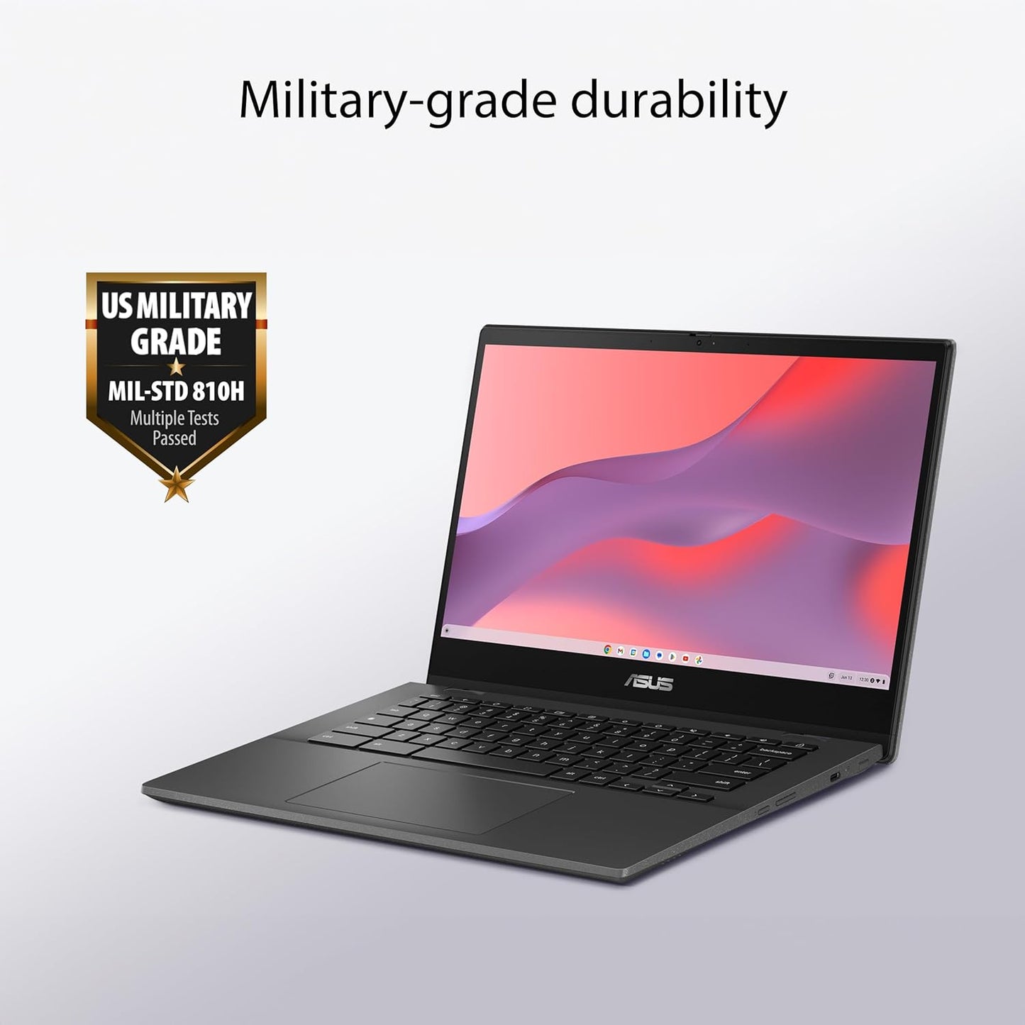 ASUS Chromebook CM14 – 14" HD | Mémoire 4 Go | Stockage 64 Go | Gravity Grey