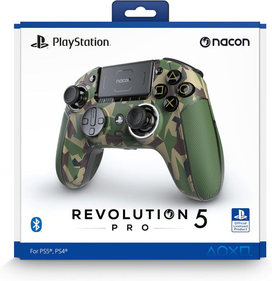 Nacon Manette PS5™ Revolution 5 Pro – Forest Camo