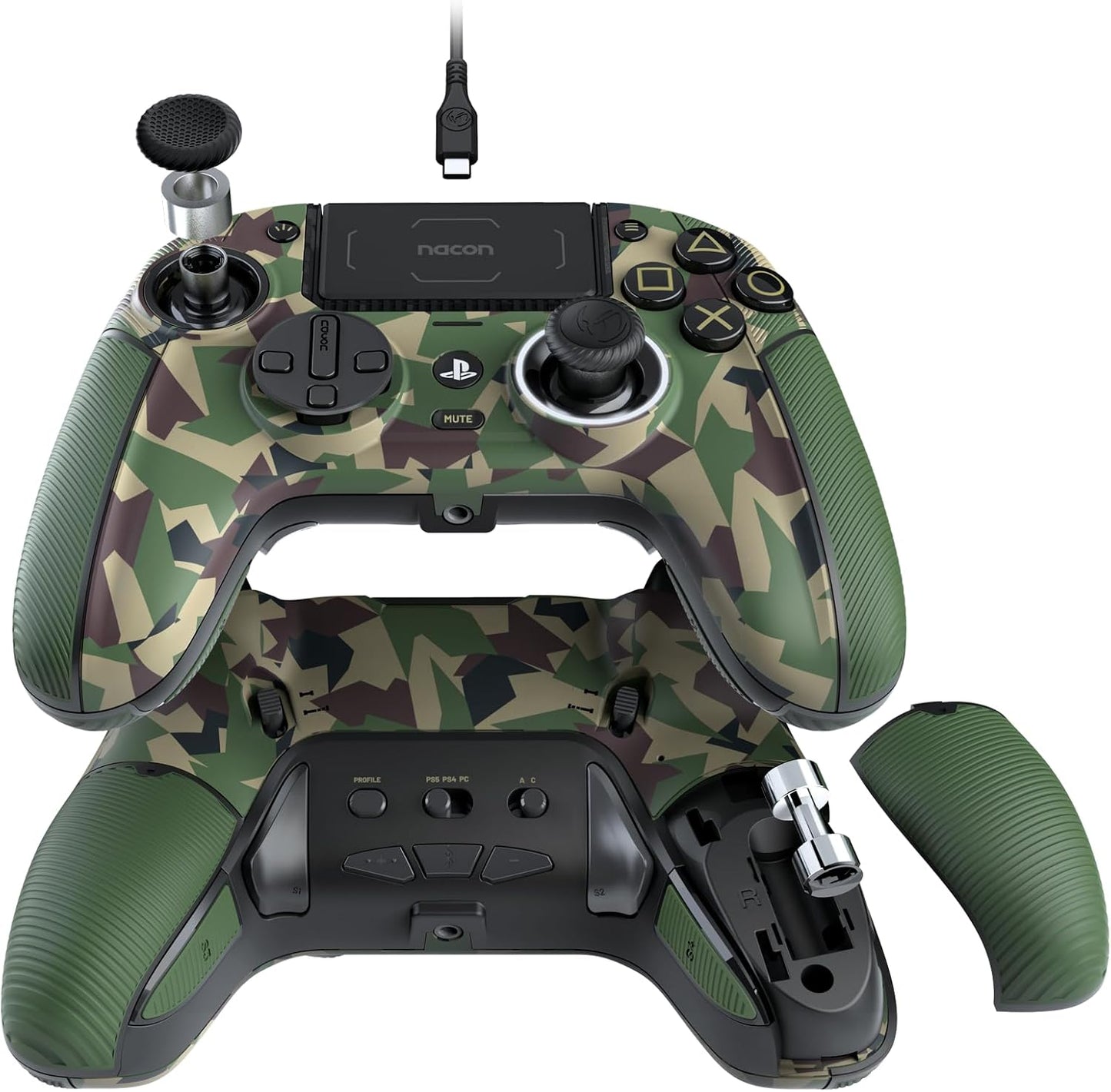 Nacon Manette PS5™ Revolution 5 Pro – Forest Camo