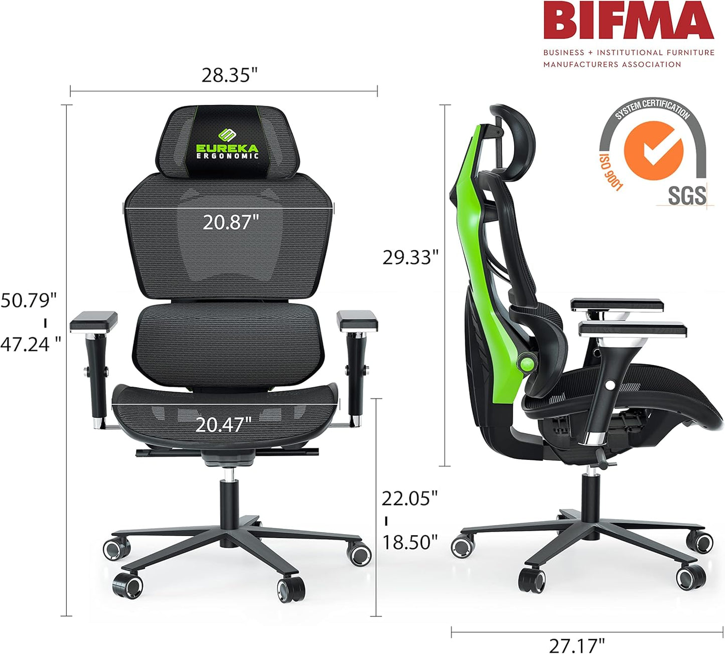 🔥 Plongez dans l’univers du gaming avec la chaise EUREKA ! 🔥
