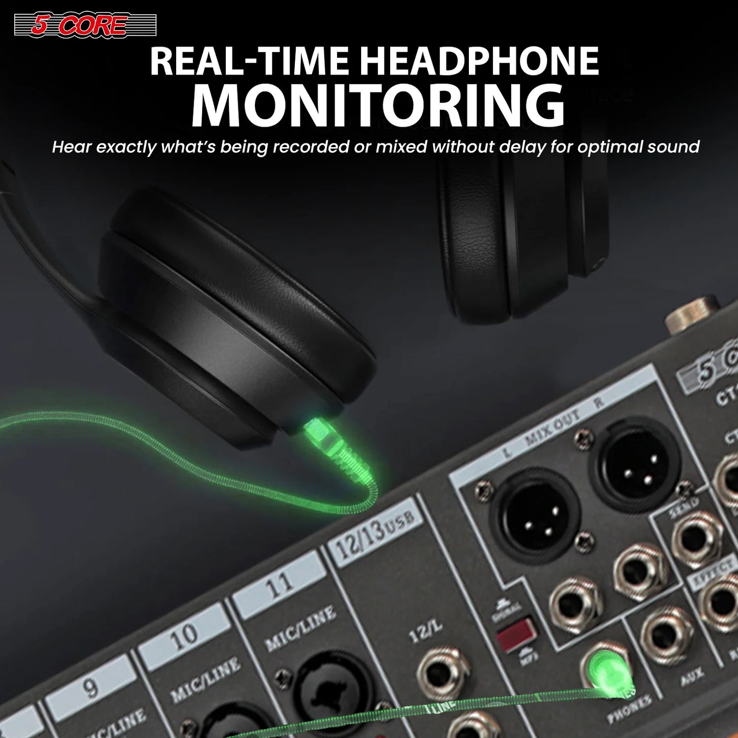 🎧 Mixeur Audio Professionnel 12 Canaux 🎧
