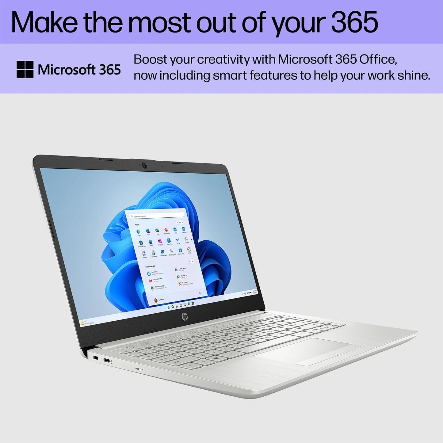 đŒ PC Portable 14" - Intel N4120, 8 Go RAM, Windows 11 - Argent