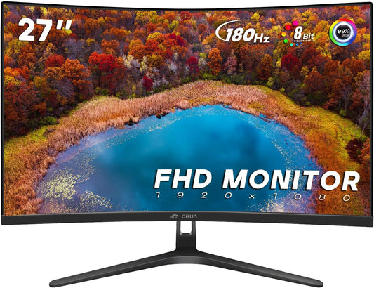 Moniteur Gaming 27" incurvé 180Hz - FHD 1080P