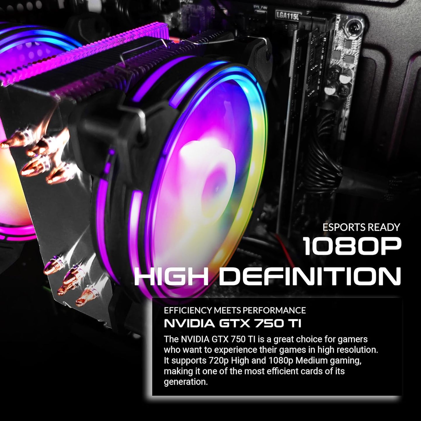 SAAV X1 Prebuilt Gaming PC Desktop