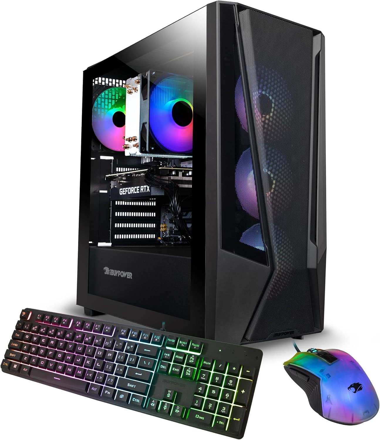 7 Mesh TMA7N3501 Processeur AMD Ryzen 7 5700 RTX 3050 6 Go Mémoire 16 Go DDR4 RGB 3200 MHz