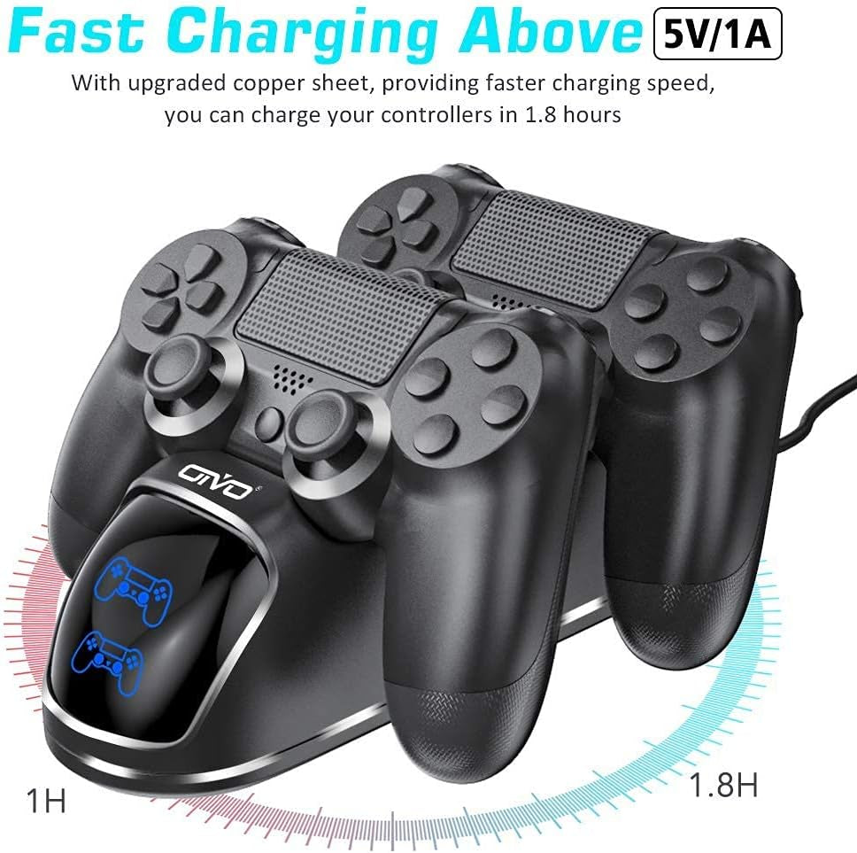 Station de Chargement PS4 OIVO