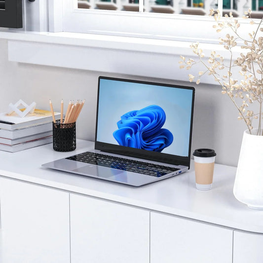 2025 nouveau 17.3 "ordinateur Portable 16GB RAM 512GB 1TB SSD Intel N5095 Portable ordinateur Portable léger rétro-éclairé clavier empreinte digitale Windows 11