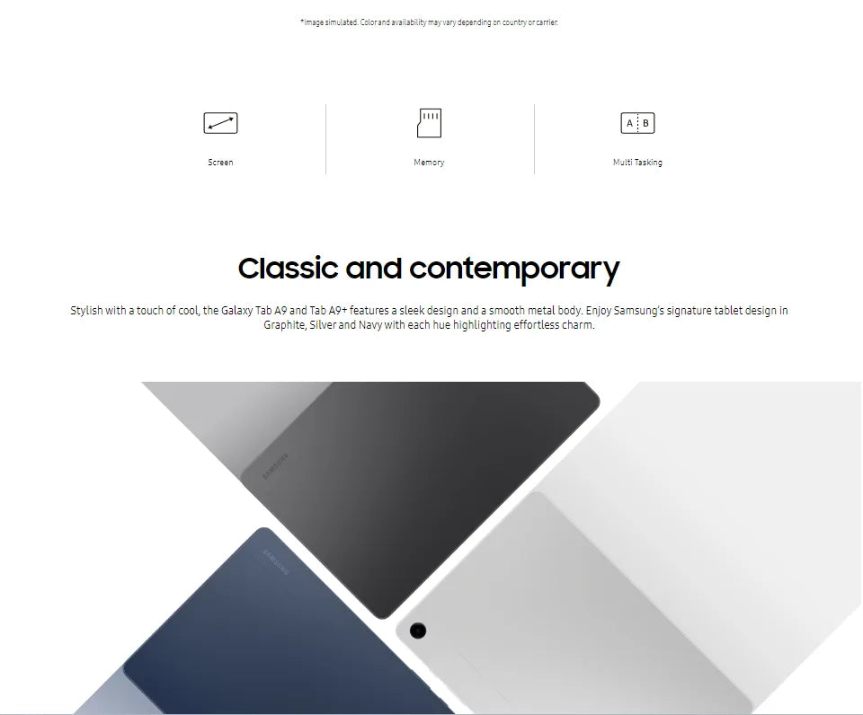 📱 Samsung Galaxy Tab A9+ – L'expérience Tablet Redéfinie !