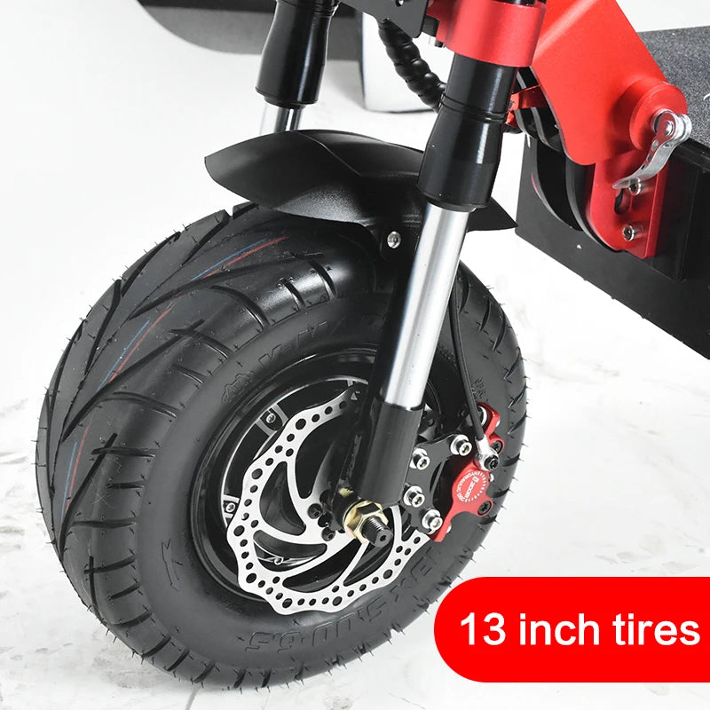 6000W Extreme Speed Off-Road 90km/h 13 pouces 60V 90km/h