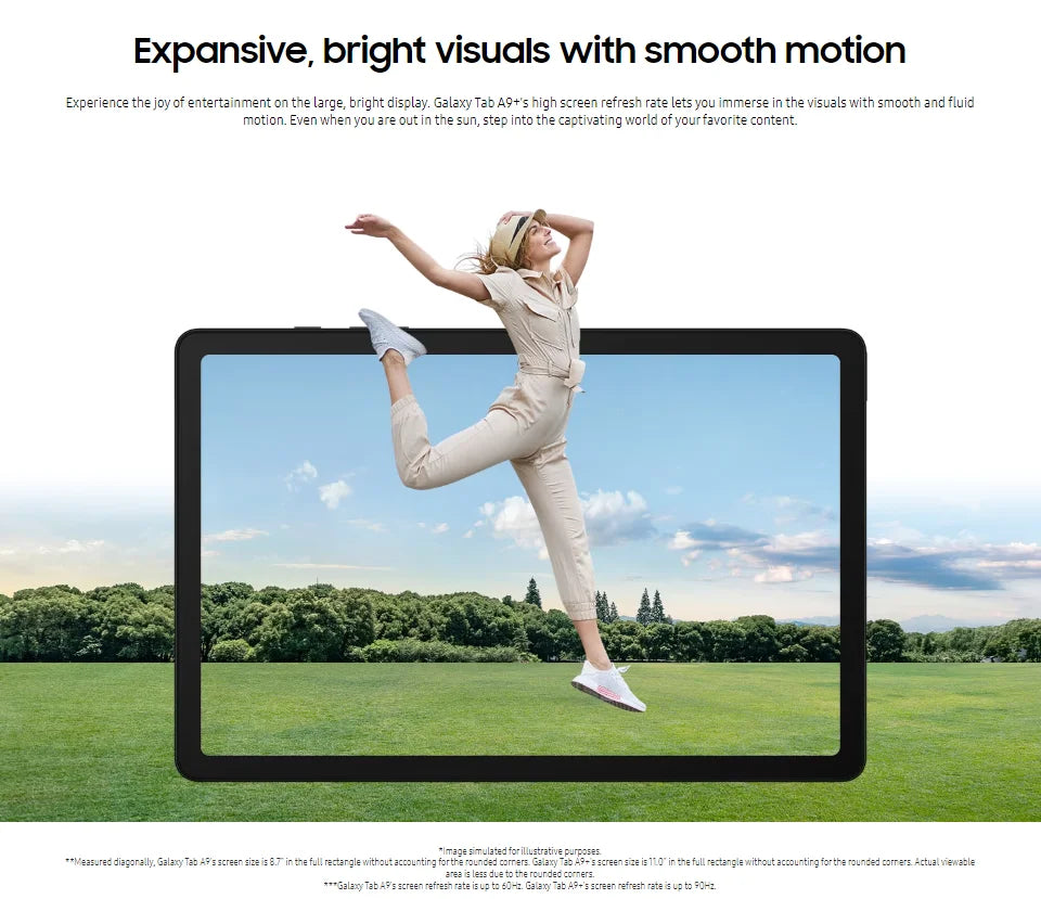 📱 Samsung Galaxy Tab A9+ – L'expérience Tablet Redéfinie !