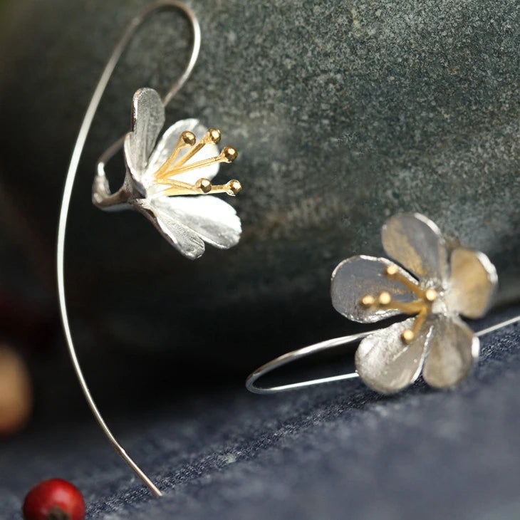 Boucles d'oreilles longues à pampilles en argent Sterling 925 pour femmes, processus thaïlandais, bijoux élégants en argent Sterling pour dames