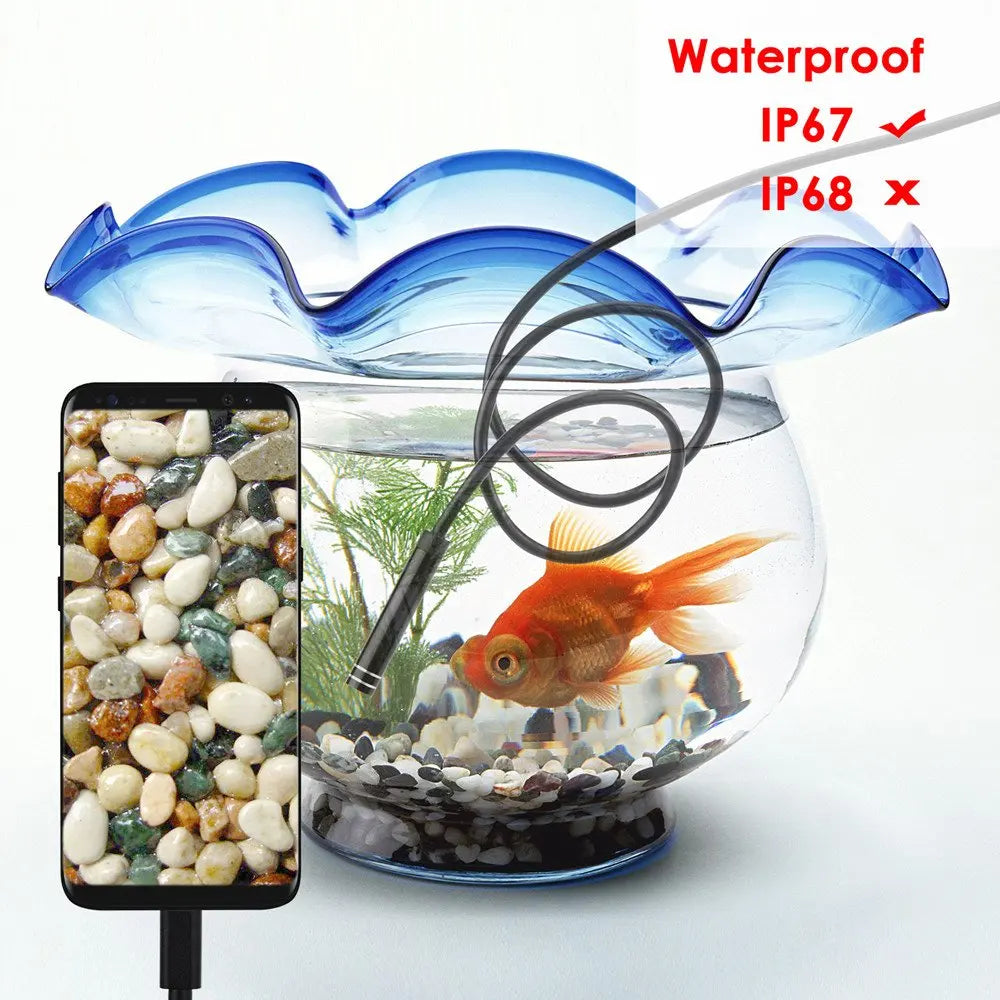 Caméra Endoscope USB Type-C – Inspection Facile & Précise !