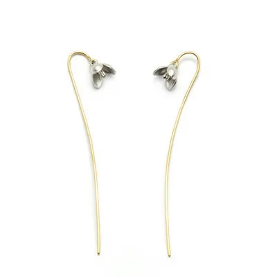 Boucles d'oreilles longues en argent sterling 925 pour femmes, élégantes, pour prévenir les allergies, nouveau Design, bijoux à la mode