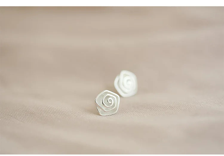 REETI 925 boucles d'oreilles en argent sterling rose pour femmes bijoux de mariage élégants pendientes mujer moda 2019 Brincos