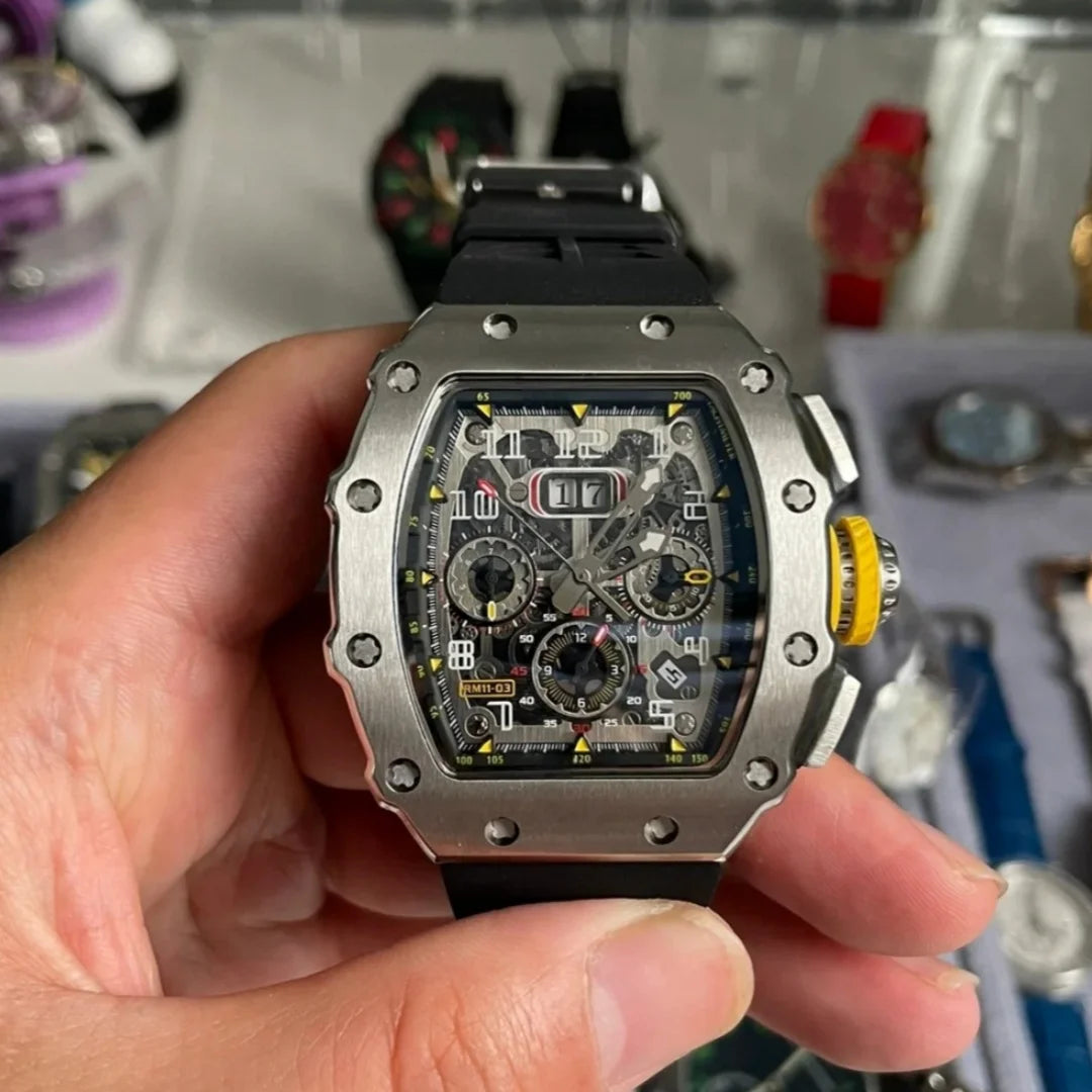 ⌚ Montre de Luxe Ultra-Fine Automatique – LL 001 Édition 2025