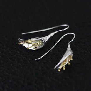 Boucles d'oreilles longues en argent sterling 925 pour femmes, élégantes, pour prévenir les allergies, nouveau Design, bijoux à la mode