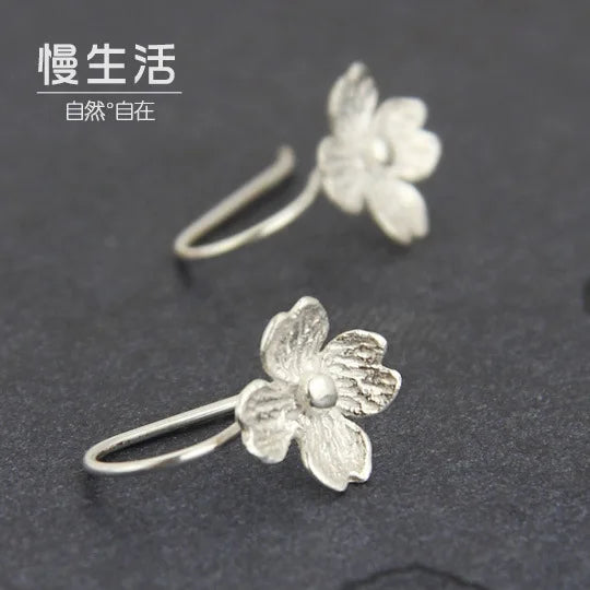 Boucles d'oreilles longues en argent sterling 925 pour femmes, élégantes, pour prévenir les allergies, nouveau Design, bijoux à la mode
