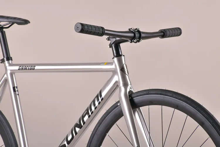 Tsunami SNM100 Fixie vélo à pignon fixe piste vélos de course à vitesse unique 700C cadre en aluminium pièces de cyclisme personnalisables sans frein
