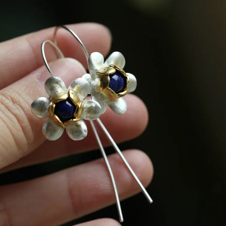 Boucles d'oreilles longues en argent sterling 925 pour femmes, élégantes, pour prévenir les allergies, nouveau Design, bijoux à la mode