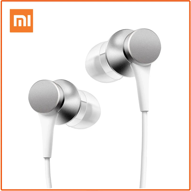 Original Xiaomi casque Mi Piston 3 dans l'oreille frais 3.5mm fil contrôle écouteur musique stéréo micro pour Huawei Xiaomi Smartphone