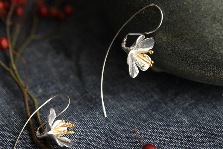 Boucles d'oreilles longues à pampilles en argent Sterling 925 pour femmes, processus thaïlandais, bijoux élégants en argent Sterling pour dames