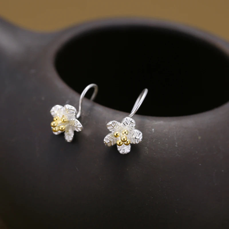 Boucles d'oreilles longues en argent sterling 925 pour femmes, élégantes, pour prévenir les allergies, nouveau Design, bijoux à la mode