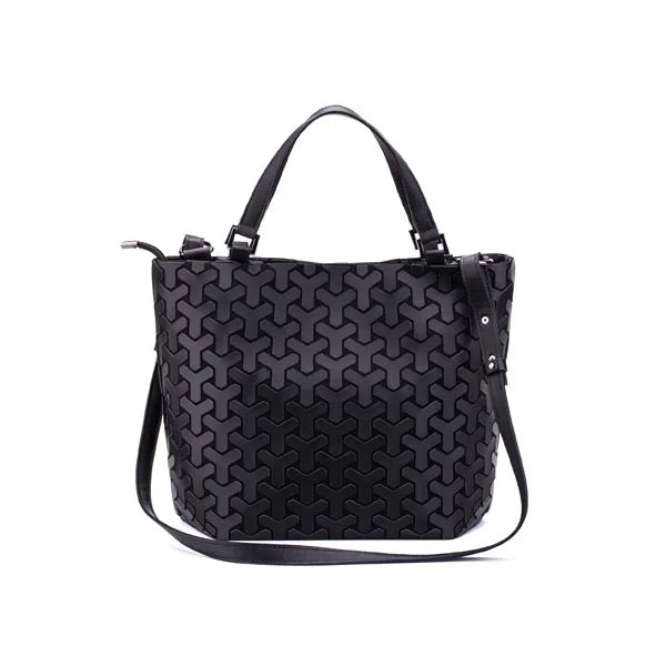Sac Géométrique Reflet Lumineux Pliable pour Femmes (2025)