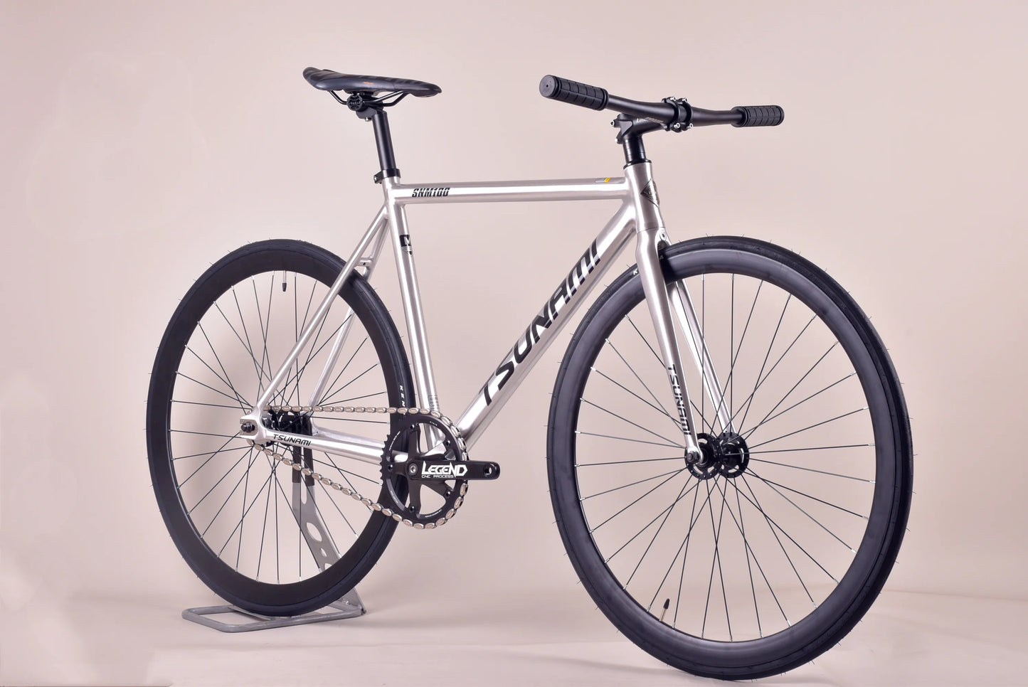 Tsunami SNM100 Fixie vélo à pignon fixe piste vélos de course à vitesse unique 700C cadre en aluminium pièces de cyclisme personnalisables sans frein