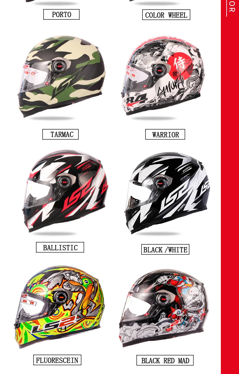 Casque Moto LS2 Intégral ABS – Certifié ECE R22.05 – Léger & Sécurisé